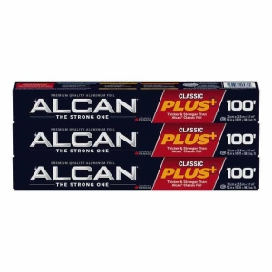 ALCAN ALUMINUM FOIL PACK of 3