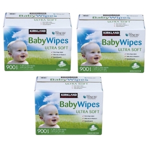 Kirkland Signature Baby Wipes, 27 Packages/100 ct Each